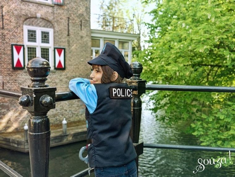 Souza! policjant, kostium z czapką i akcesoriami, 4-7 lat