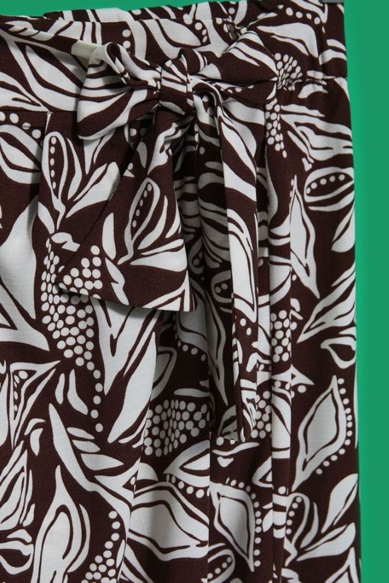 Spódnica damska, brązowa, Moodo