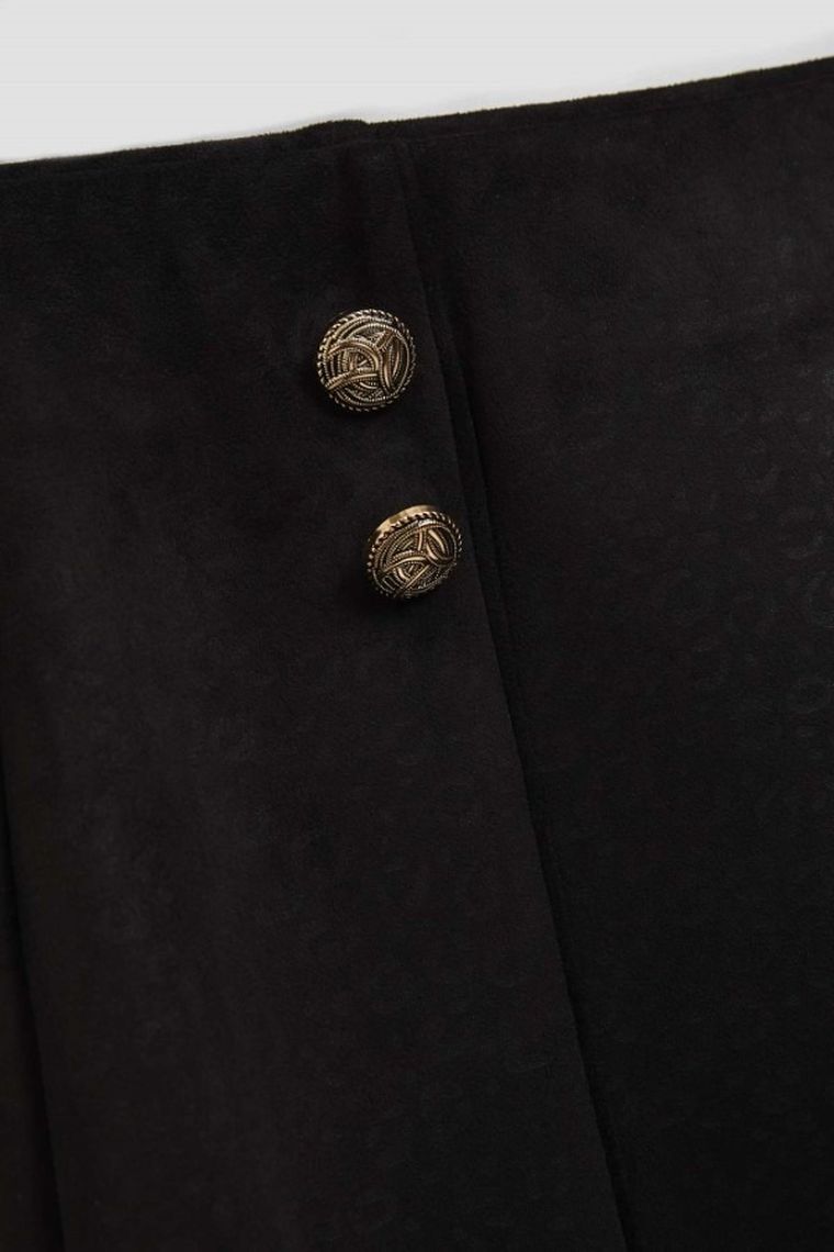 Spódnica damska, czarna, Moodo