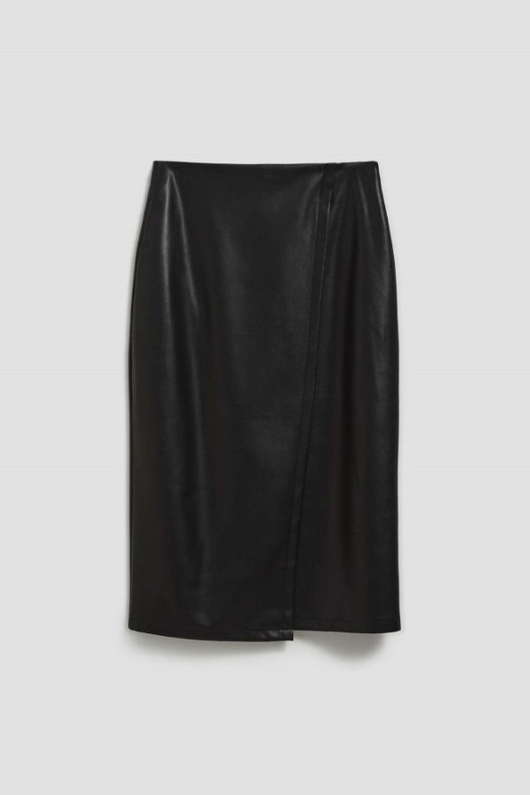 Spódnica damska, czarna, Moodo