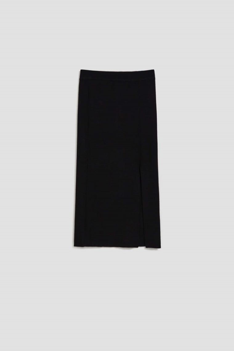 Spódnica damska, czarna, Moodo