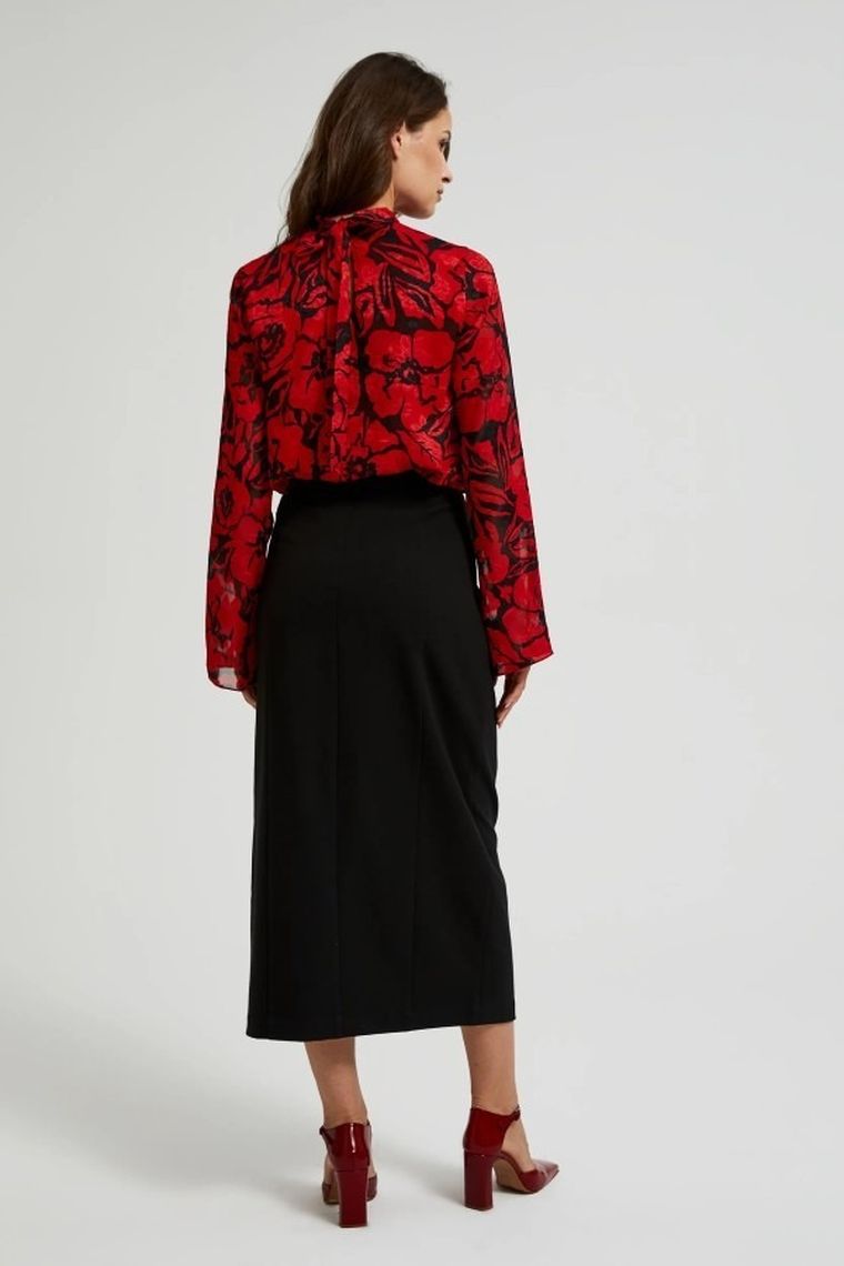 Spódnica damska, czarna, Moodo