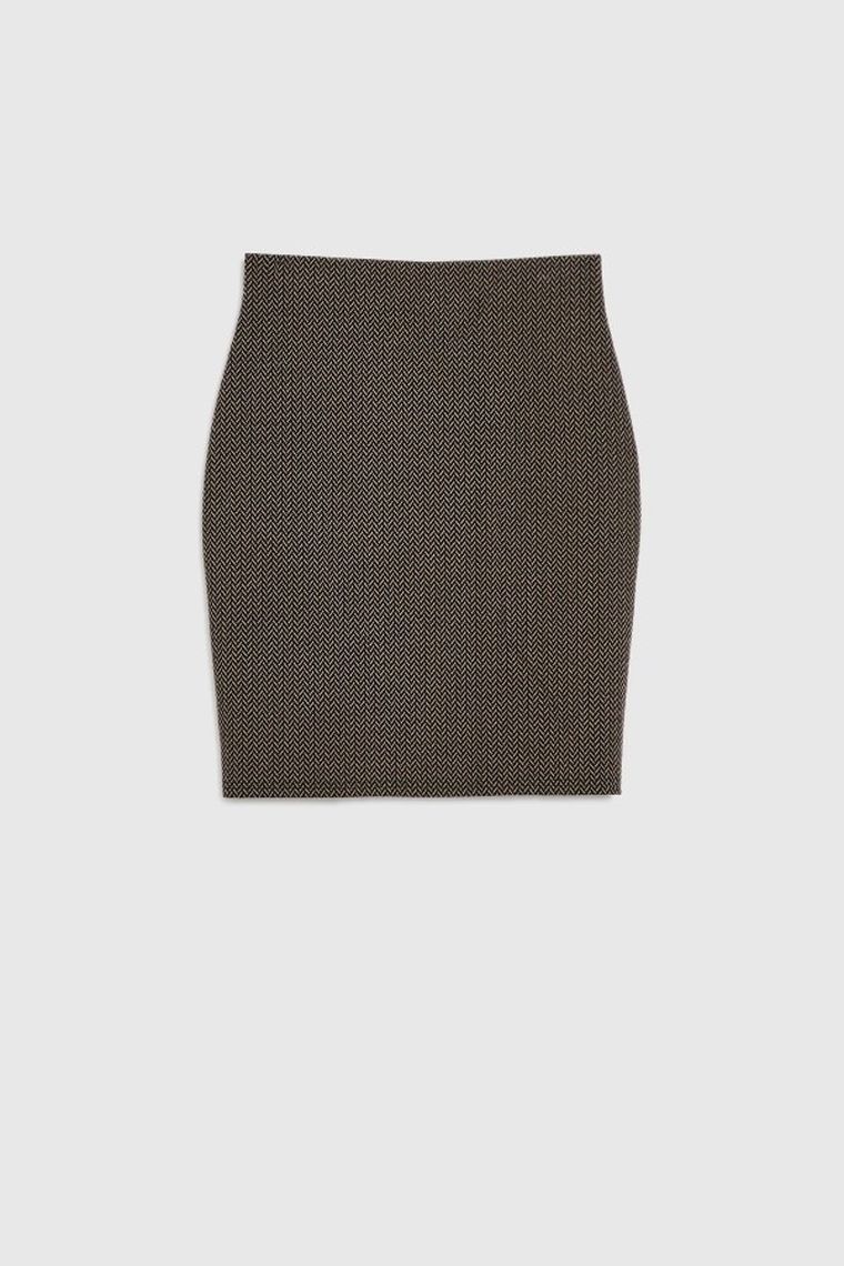 Spódnica damska, czarna, Moodo