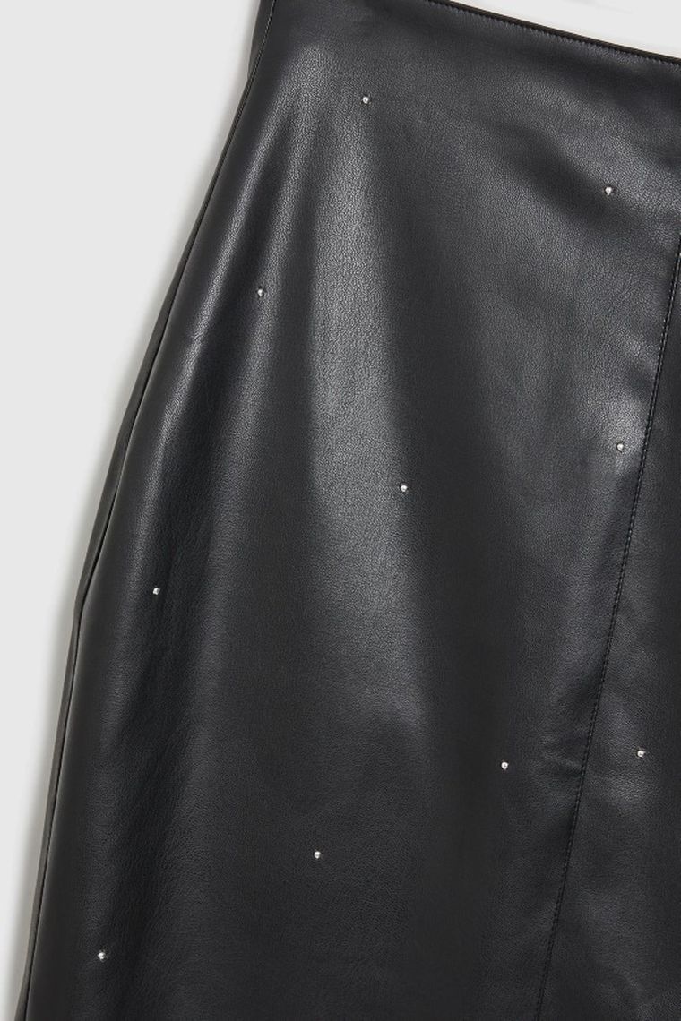 Spódnica damska, czarna, Moodo