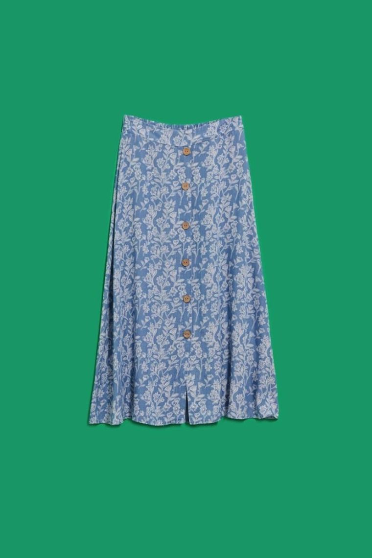 Spódnica damska, niebieska, Moodo