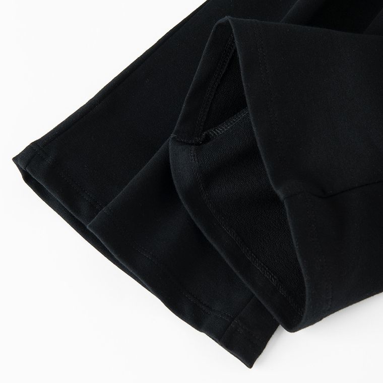 Spodnie dresowe dziewczęce, czarne, Nicol