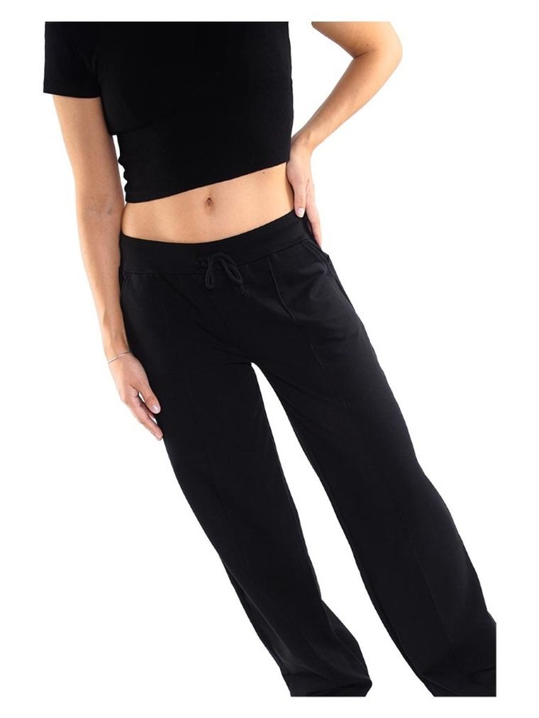 Spodnie dresowe dziewczęce, czarne, Tup Tup