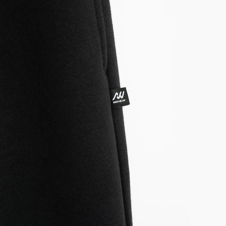 Spodnie dresowe unisex z szeroką nogawką wide oversize NOWEAR