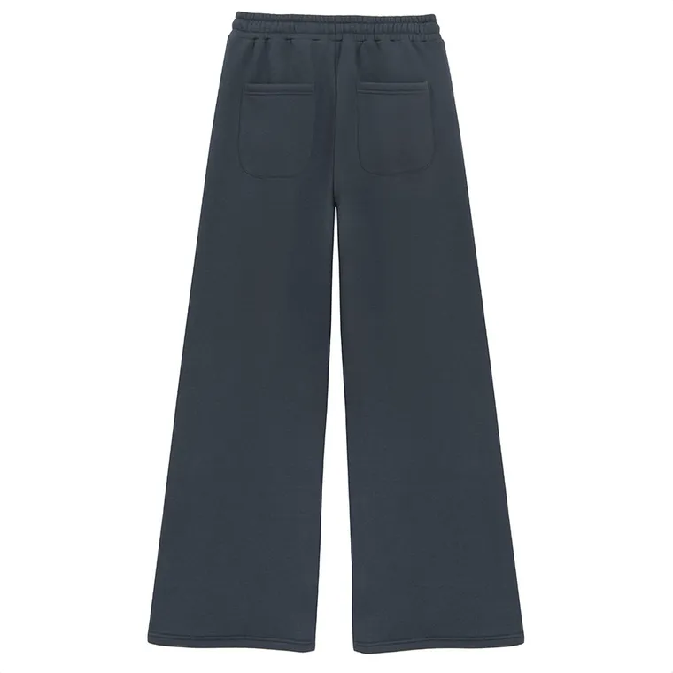 Spodnie dresowe z szeroką nogawką wide oversize NOWEAR