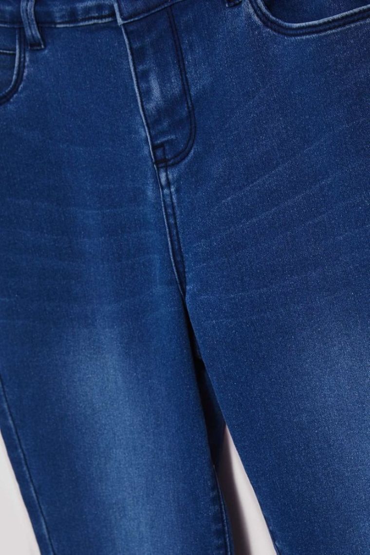 Spodnie jeansowe damskie, niebieskie, Moodo