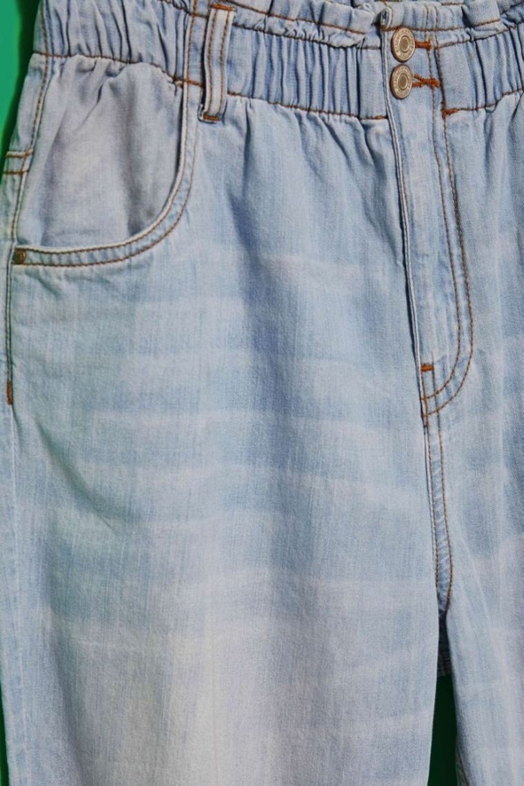 Spodnie jeansowe damskie, niebieskie, Moodo