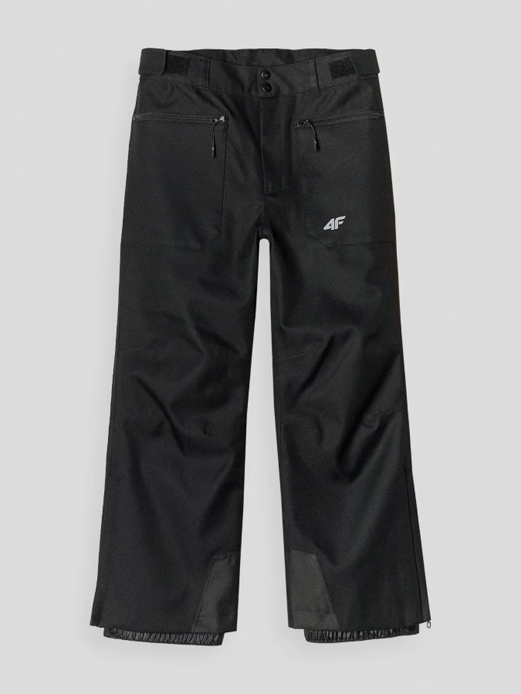 Spodnie narciarskie chłopięce, czarne, 4F