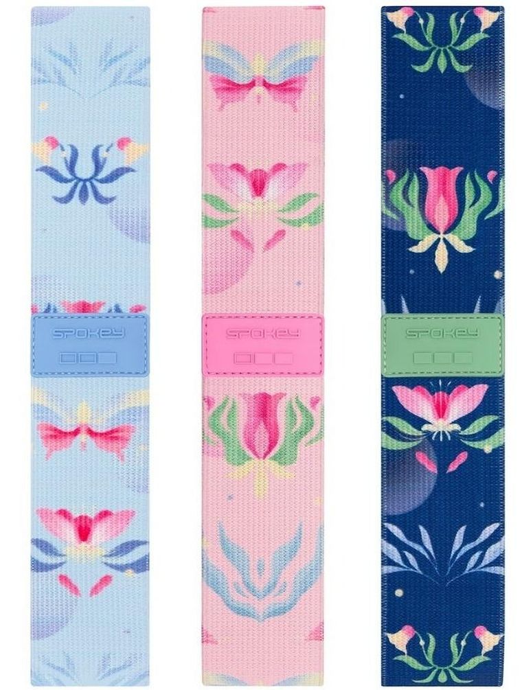 Spokey, The Bloom Mat, guma do ćwiczeń, 3 szt.