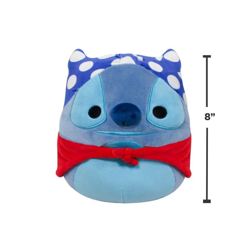 Squishmallows, Disney, Stitch Superbohater, maskotka, 20 cm