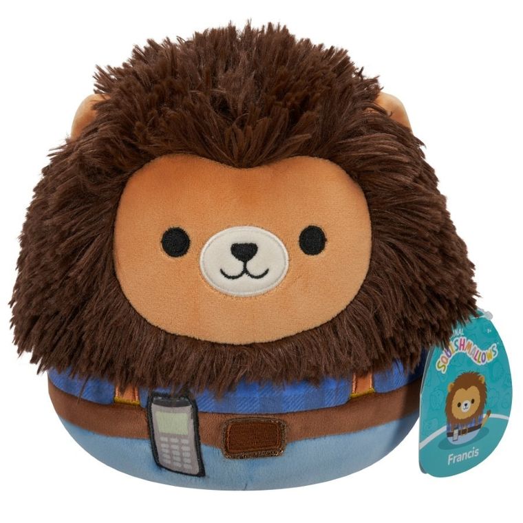 Squishmallows, Francis, lew strażak, maskotka, 19 cm