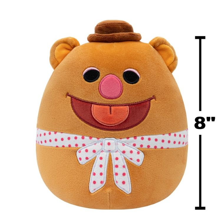 Squishmallows, Muppety, Miś Fozzie, maskotka, 20 cm