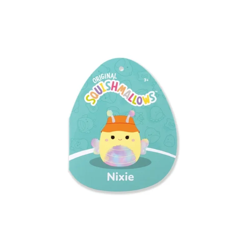 Squishmallows, Nixie, pszczółka w kapeluszu, maskotka, 30 cm