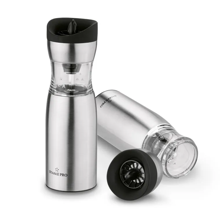 Starke Pro, Santos, młynek do pieprzu i soli, elektryczny grawitacyjny