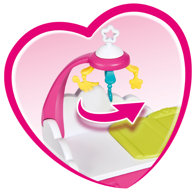 Steffi Love, lalka w bliźniaczej ciąży, 2 bobasy, zestaw z akcesoriami