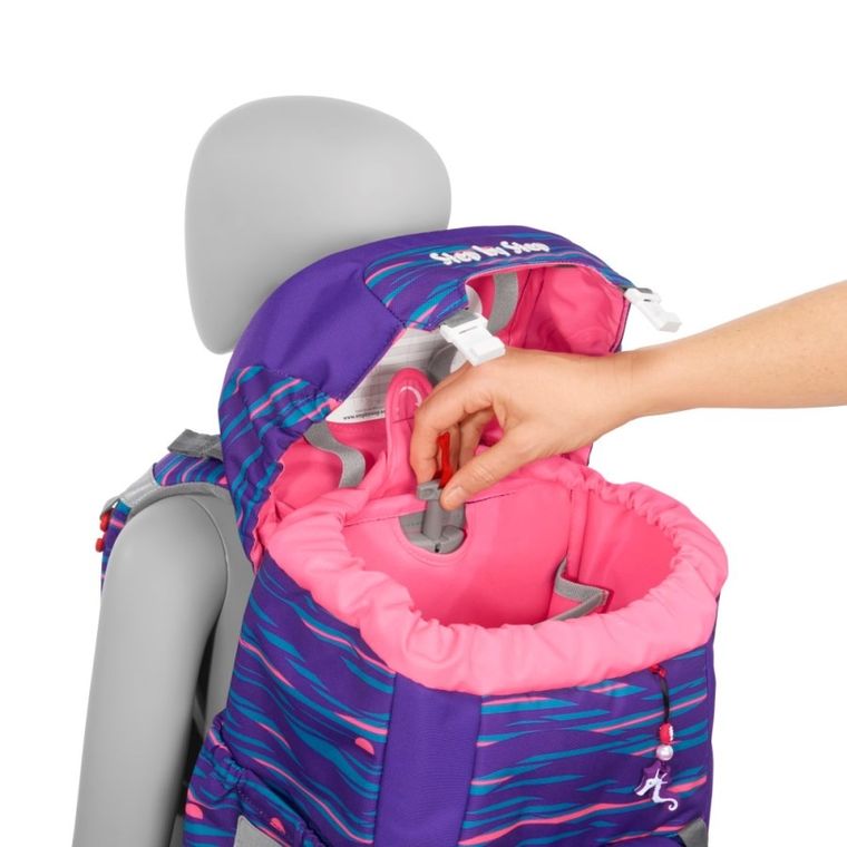 Step by Step, Grade, plecak szkolny, 1-komorowy, Shiny Dolphins