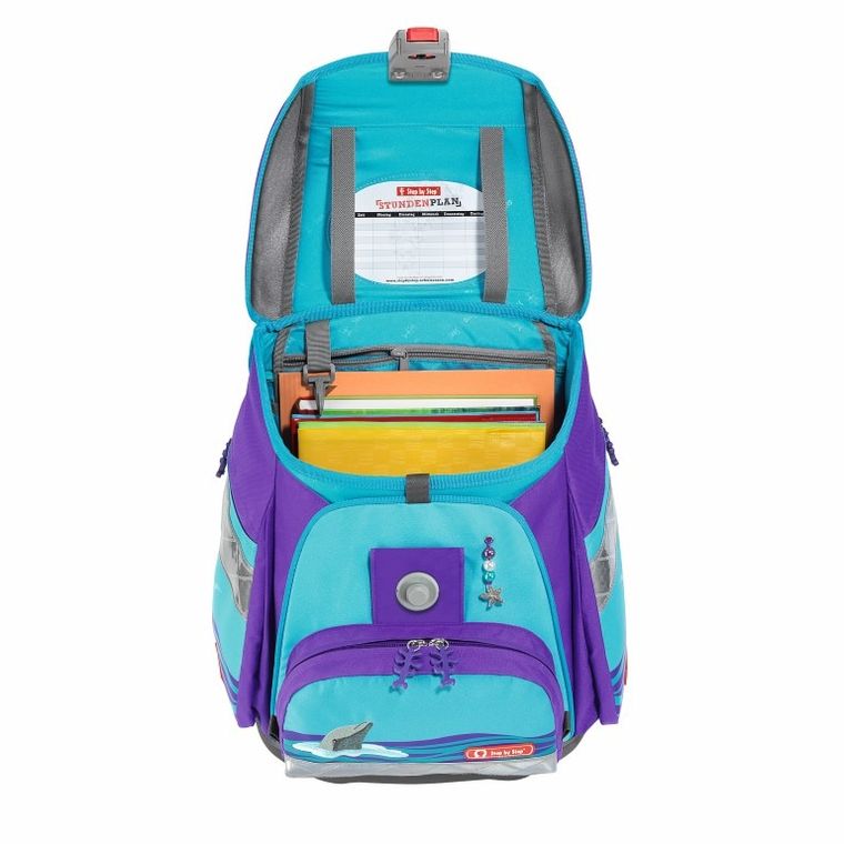 Step by Step, Touch 2, zestaw szkolny, Happy Dolphins, 4 elementy