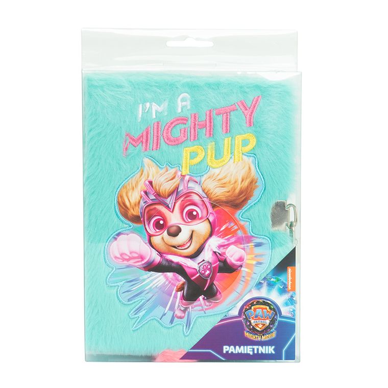 St.Majewski, Psi Patrol, pamiętnik 3D z kłódką, A5, włochacz, 96 kartek