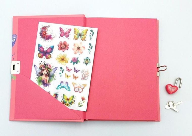 Stnux, Flower Fairy, pamiętnik na kłódkę, Bellisa