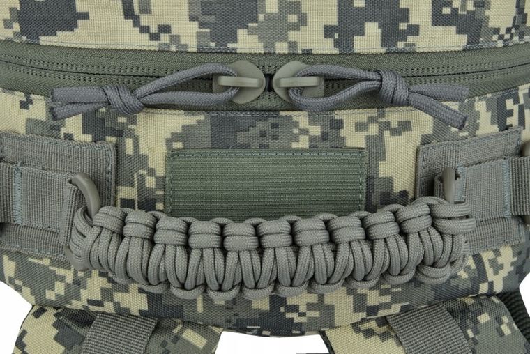 St.Right, plecak szkolny, 4-komorowy, Military Grey