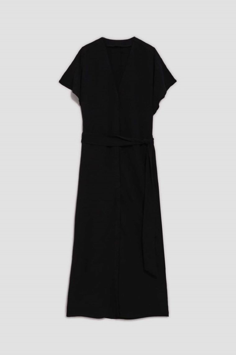 Sukienka damska, czarna, Moodo