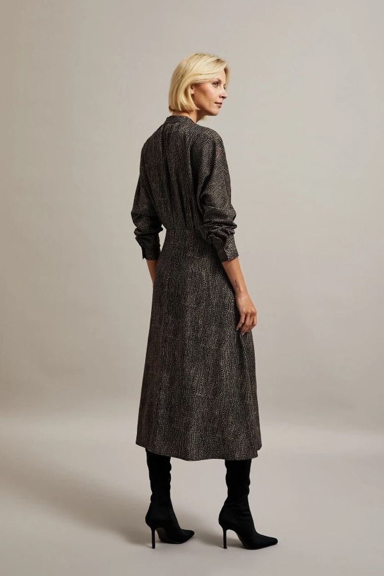 Sukienka damska, czarna, Moodo