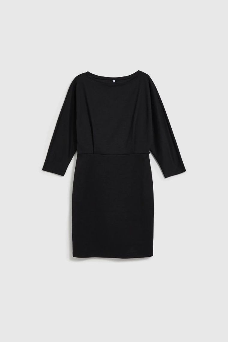 Sukienka damska, czarna, Moodo