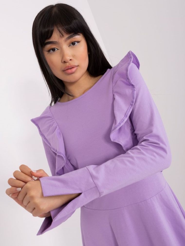 Sukienka damska, fioletowa, Lily Rose