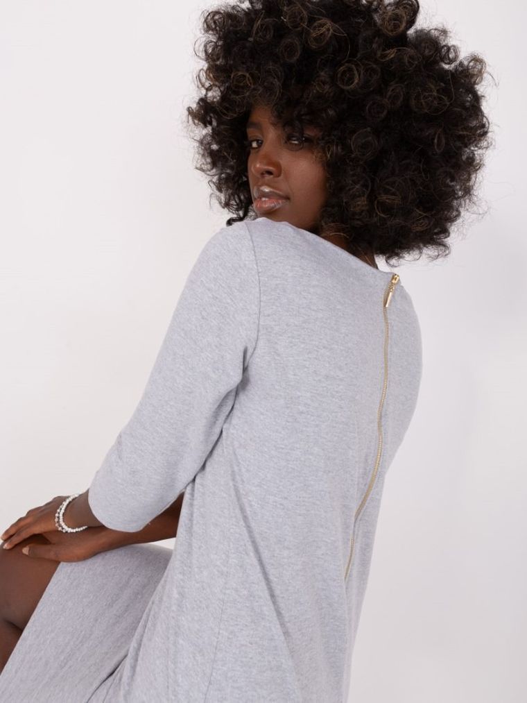 Sukienka damska, szara, Lily Rose