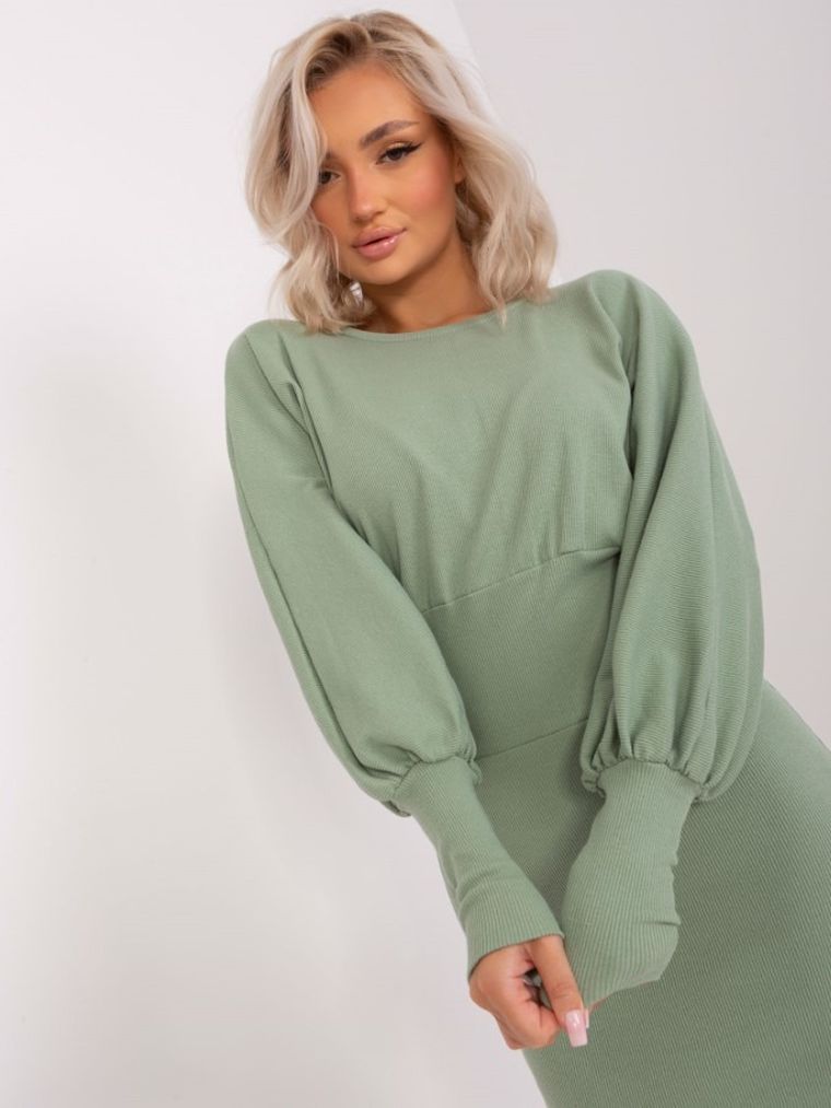 Sukienka damska, zielona, Rue Paris