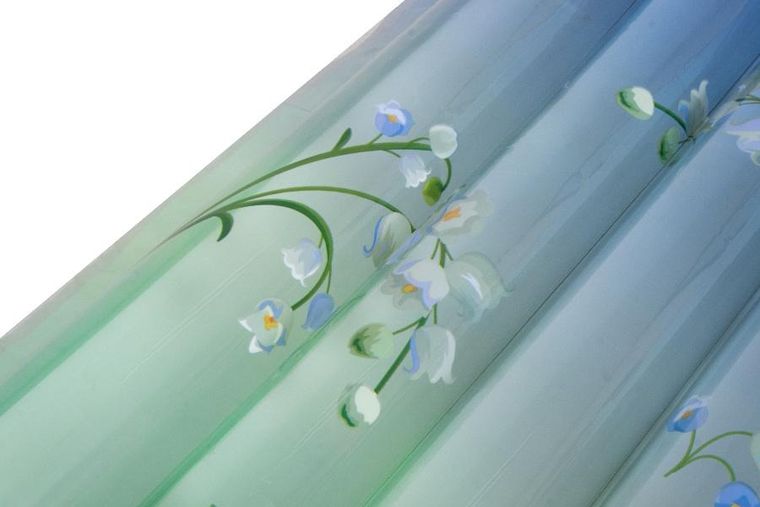 Sun Club, dmuchany materac, niebiesko-fioletowy, 171-66-22 cm