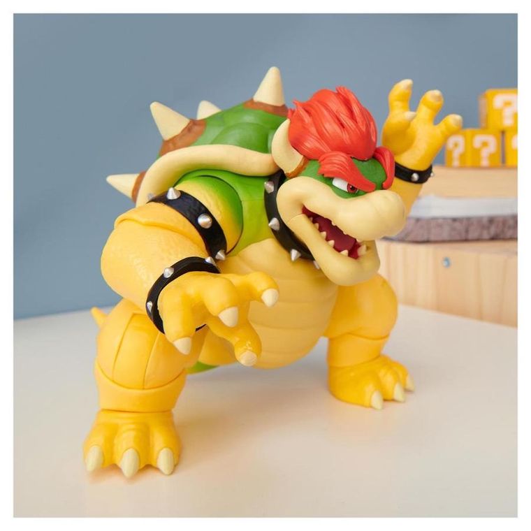 Super Mario, Bowser, figurka, 18 cm