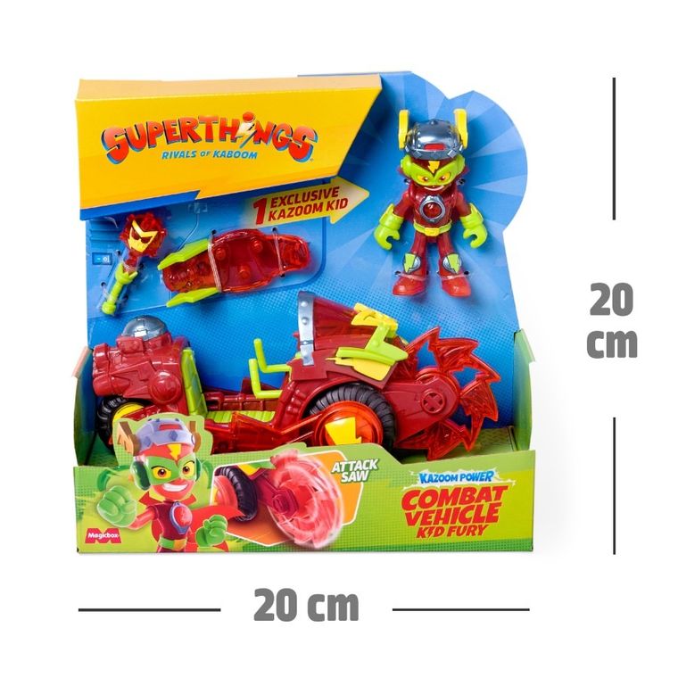 SuperThings, Combat Vehicles, Kazoom, pojazd z figurką