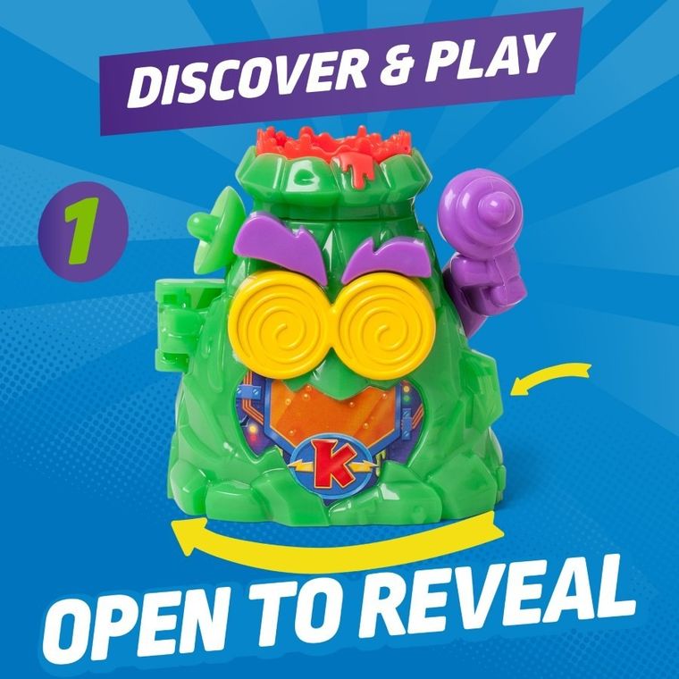 SuperThings, Hidden Base, Profesor K, sekretna baza z figurką