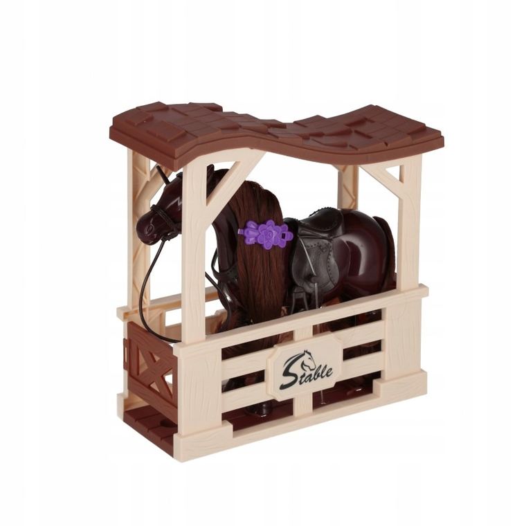 Swede, Koń, figurka z zagrodą, 1 szt.