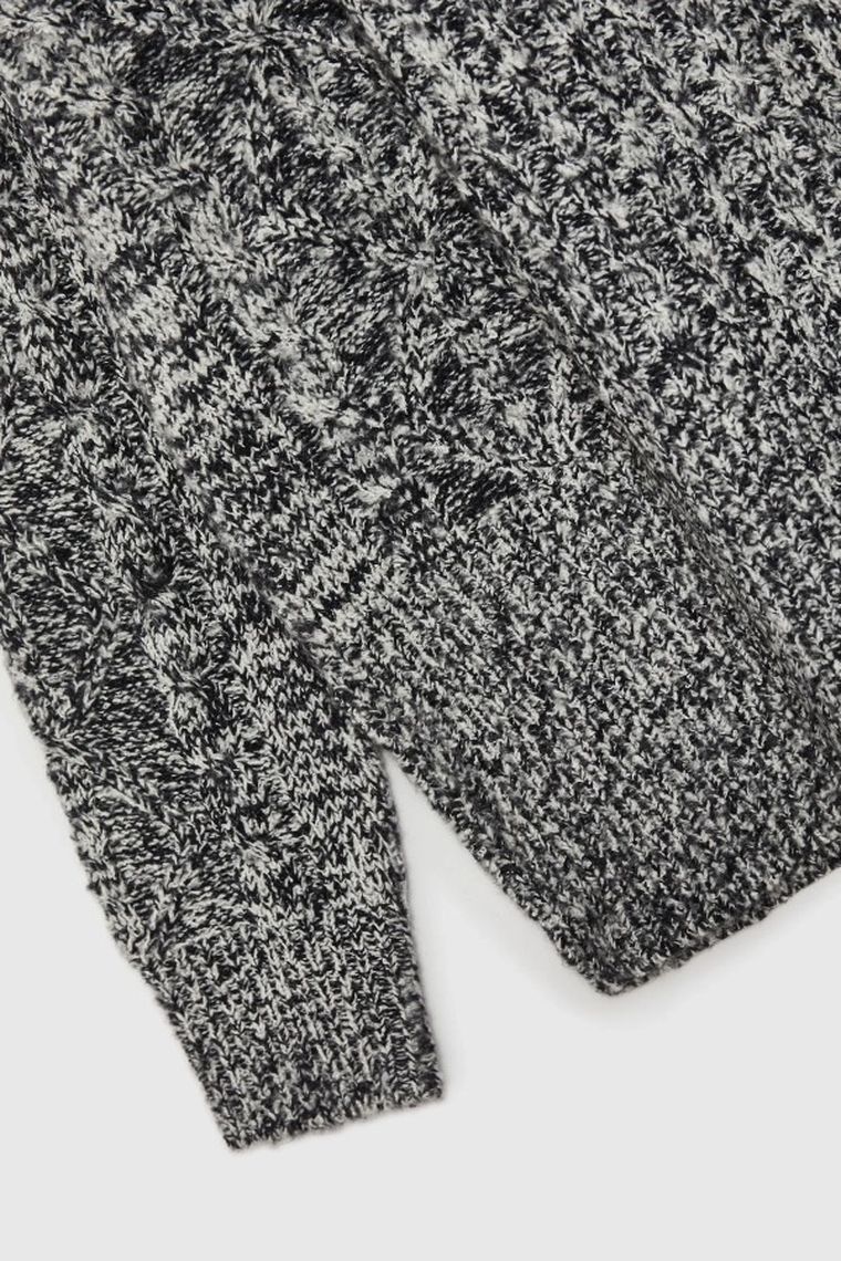 Sweter damski, czarny, Moodo