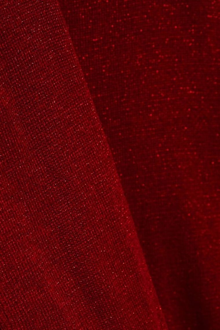 Sweter damski, czerwony, Moodo