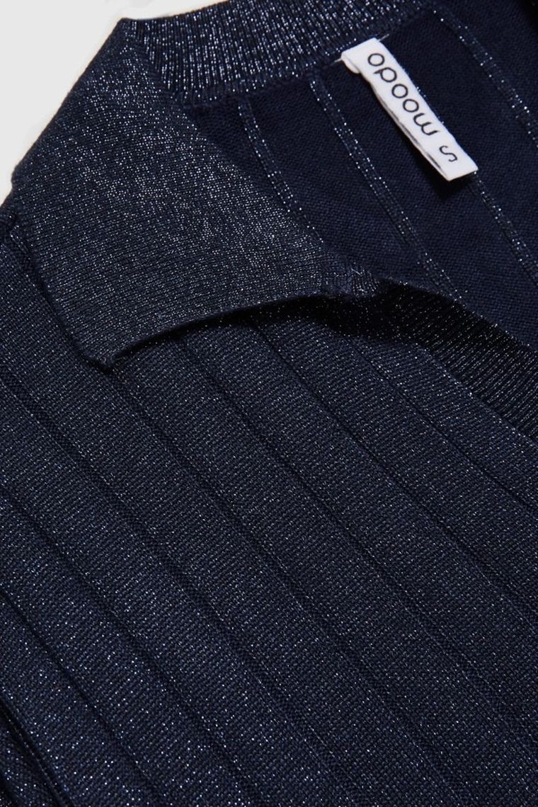 Sweter damski, granatowy, Moodo