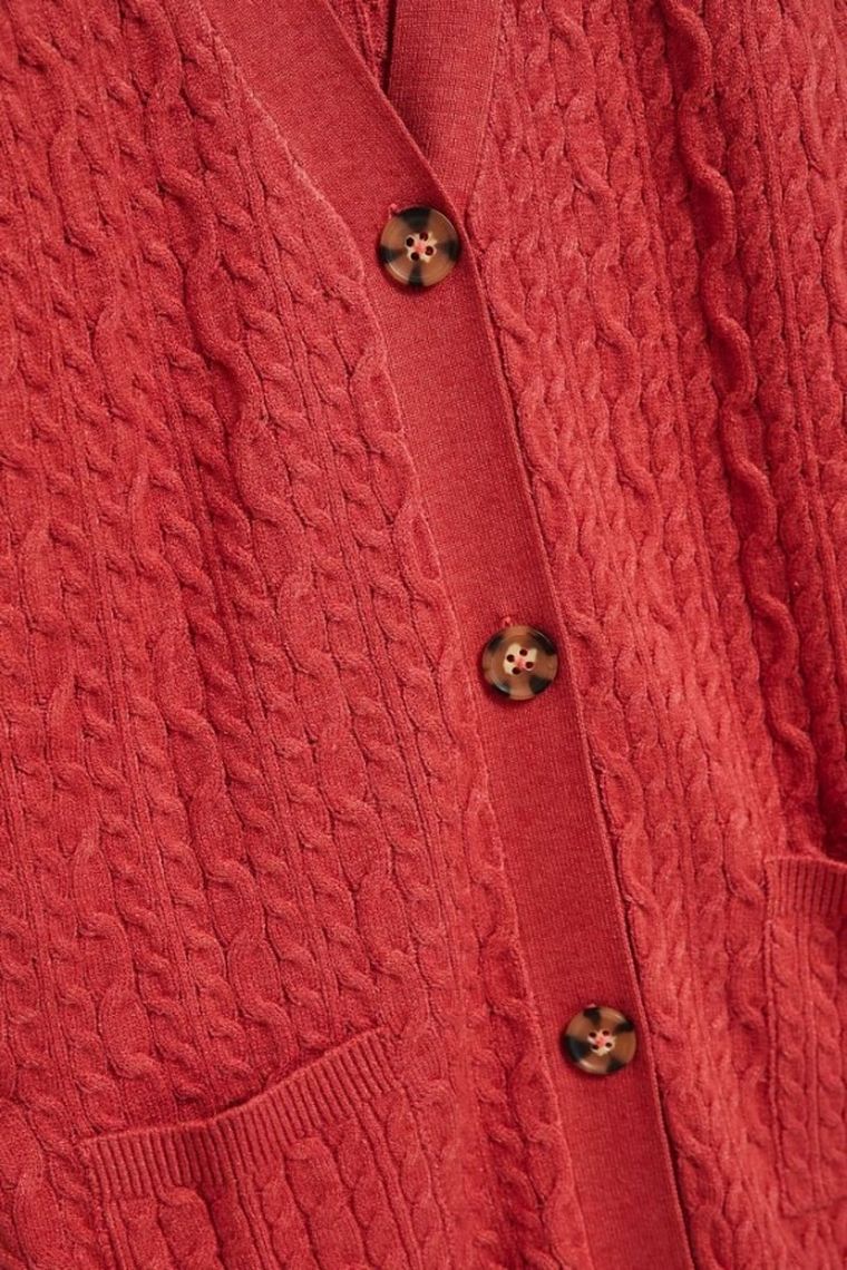 Sweter damski, różowy, Moodo