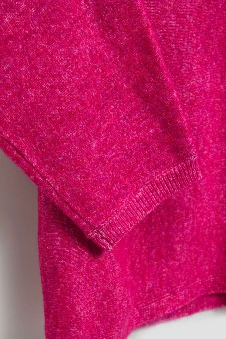 Sweter damski, różowy, Moodo