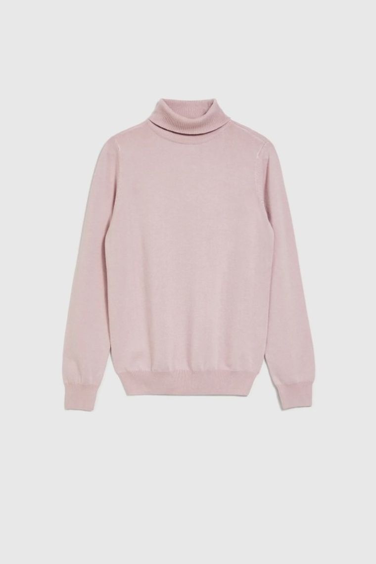 Sweter damski, różowy, Moodo