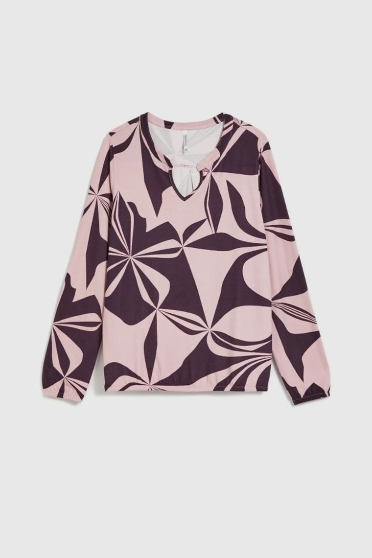 Sweter damski, różowy, Moodo