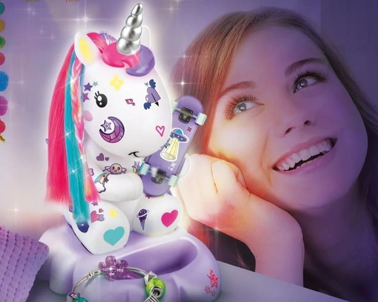 Świecące Dekorożce, Jednorożec DIY Deluxe, figurka do dekorowania