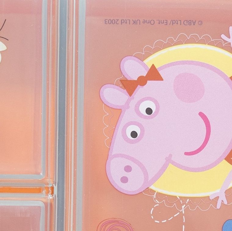 Świnka Peppa, lunchbox z przegródkami