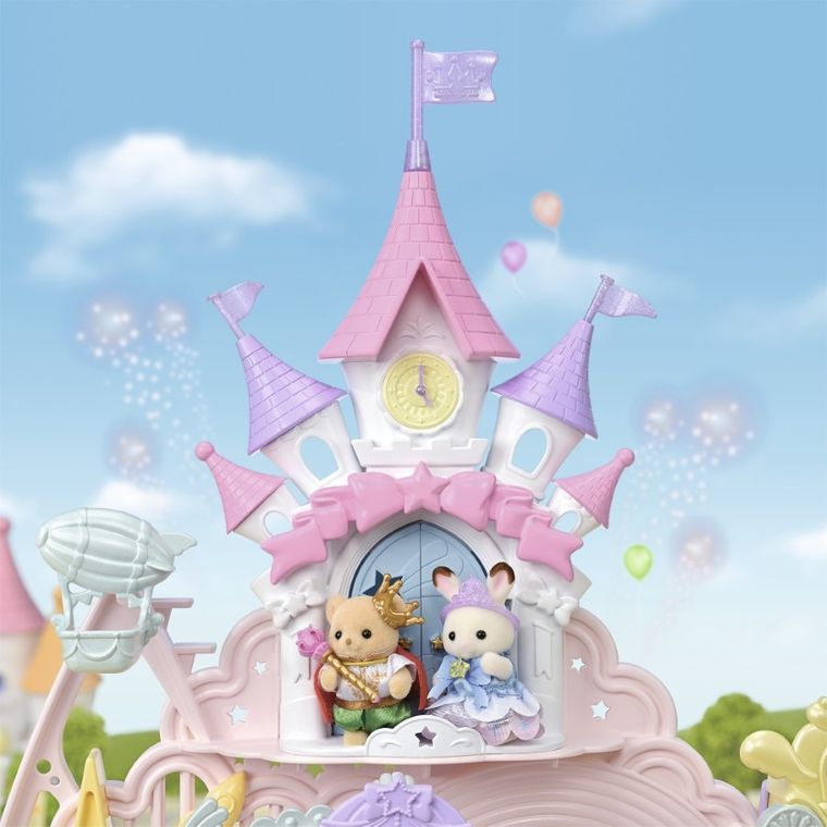 Sylvanian Families, 40th Anniversary, Wspaniała zabawa w Parku Rozrywki, zestaw z figurkami, 5841