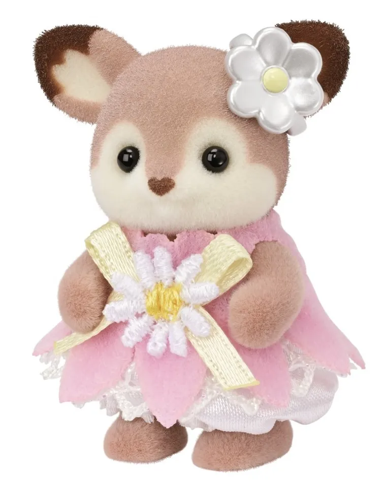 Sylvanian Families, Jelonki na kwiatowej huśtawce, zestaw z figurkami, 5801